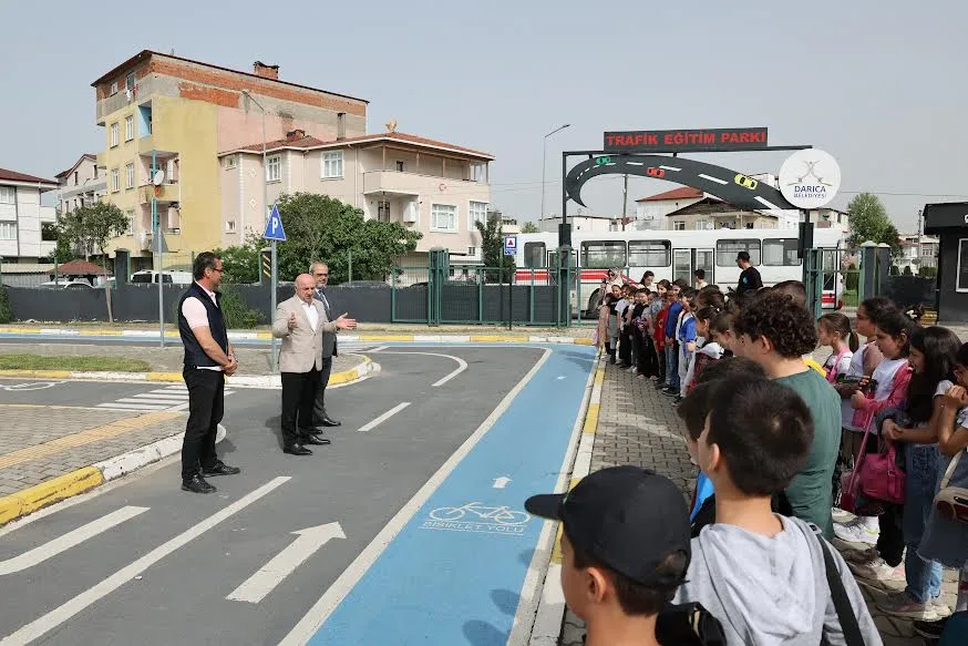 Trafik Eğitim Parkı’nda dersler devam ediyor
