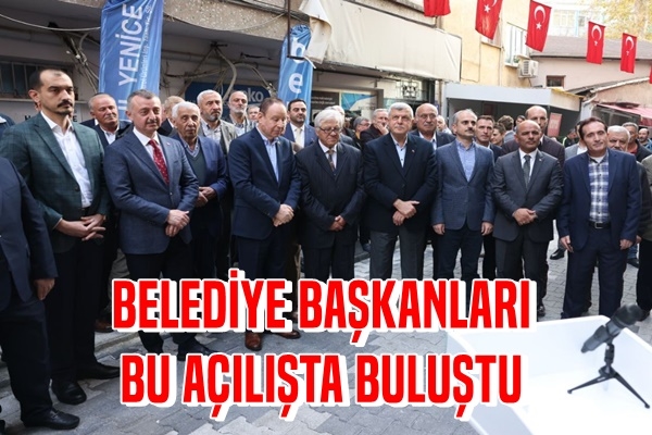 Belediye Başkanları Birliği Kocaeli Temsilciliği açıldı