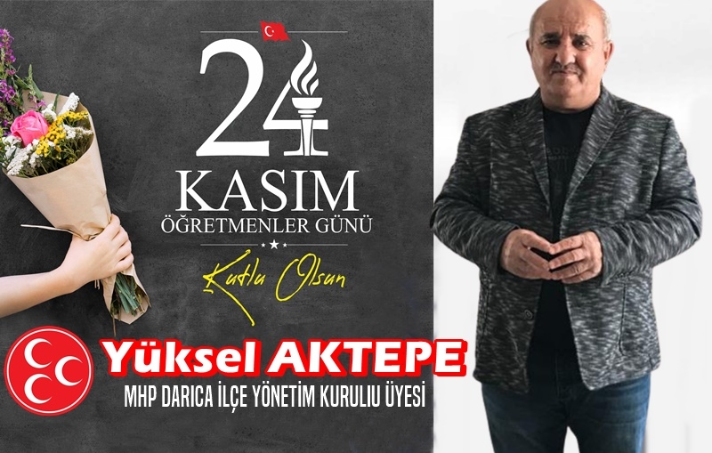 Yüksel Aktepe Öğretmenleri Kutladı