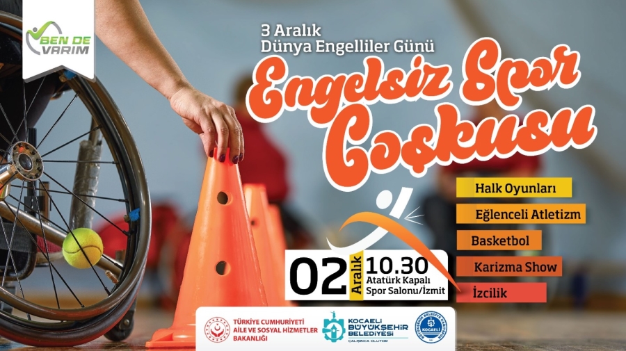 Engelsiz Spor Coşkusu Kocaeli’de