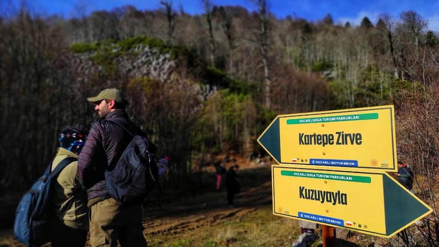 Türkiye’nin en uzun doğa turizmi parkurları Kocaeli’de