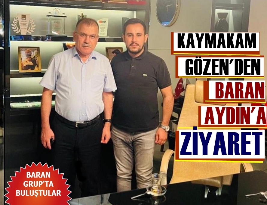 Kaymakam Gözen Baran Aydın