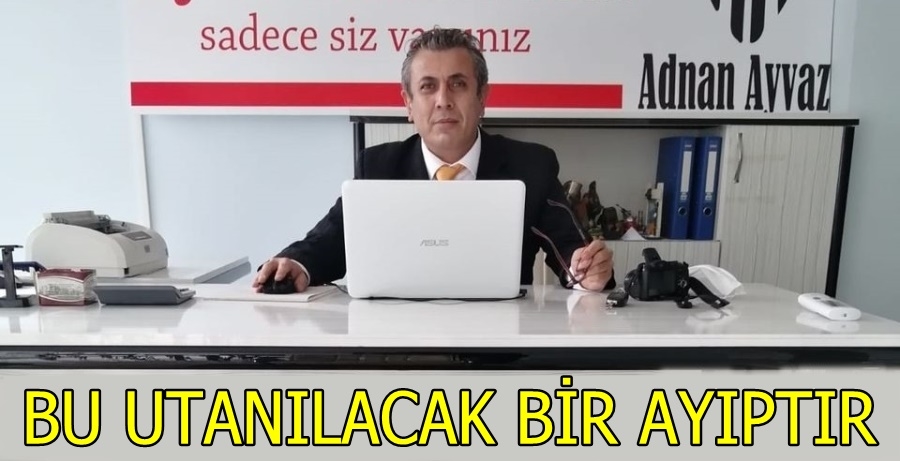 Bu Utanılacak Bir Ayıptır