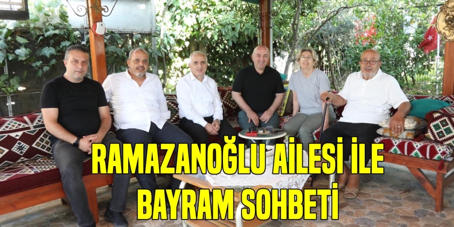 Başkan Bıyık, Ramazanoğlu Ailesini Ziyaret Etti.