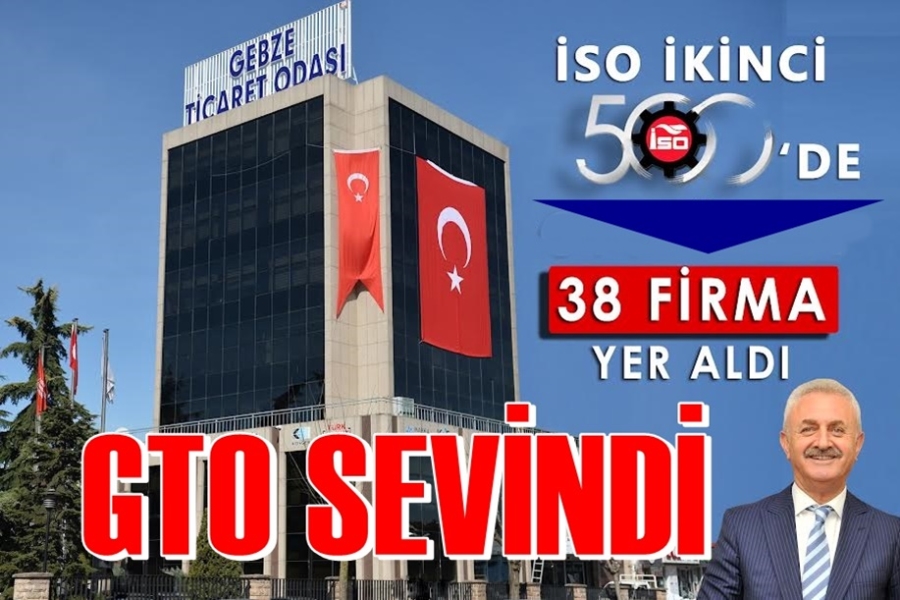 Firmalar ISO Sıralamasına Girdi GTO Sevindi