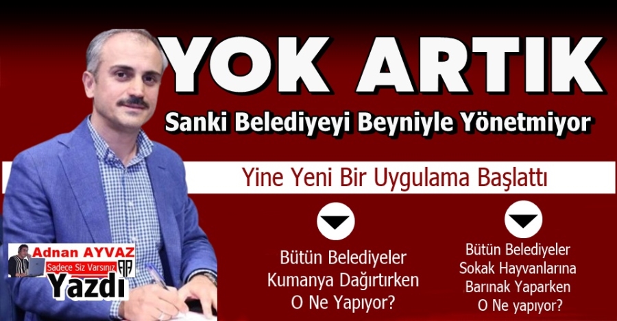 Çiftçi Belediyeyi Sanki Beyniyle Yönetmiyor