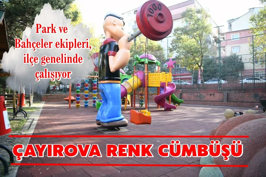 Park ve Bahçeler ekipleri, ilçe genelinde çalışıyor