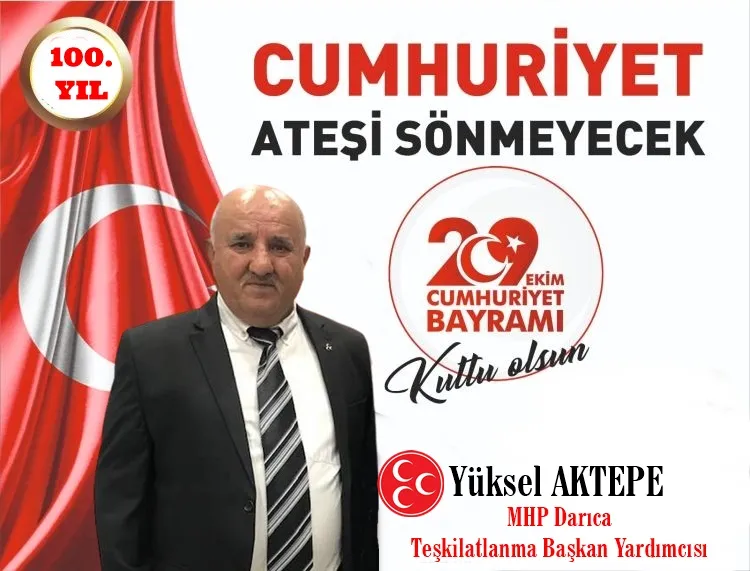 Aktepe Cumhuritemizin 100.Yılını Kutladı