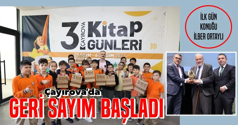 Çayırova 4. Kitap Günleri için geri sayım