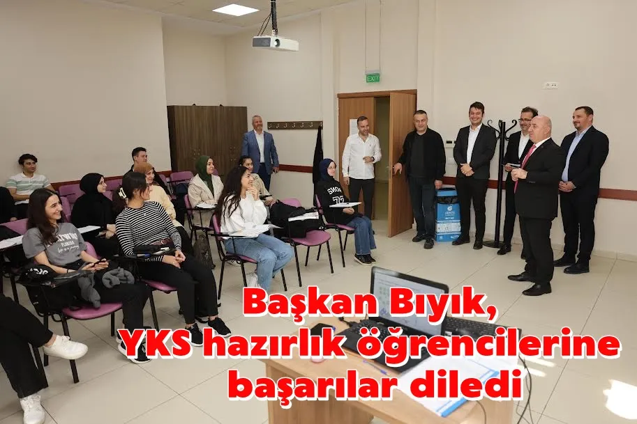 Başkan Bıyık, YKS hazırlık öğrencilerine başarılar diledi