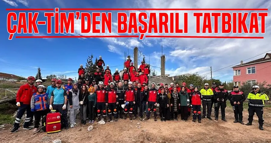 ÇAK-TİM’den başarılı tatbikat