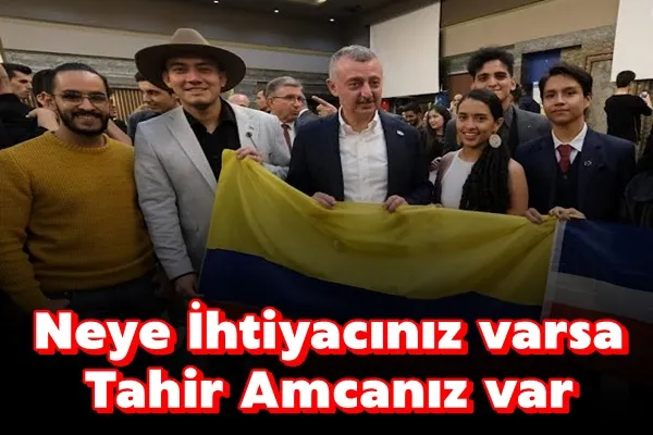 Ne zaman ihtiyacınız olursa Tahir Amcanız var