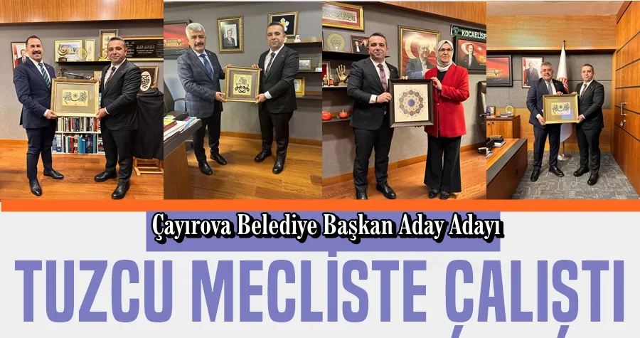 Kenan Tuzcu Mecliste Çalıştı