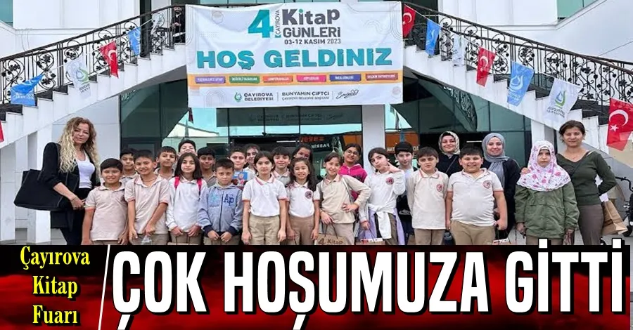 Çayırova Kitap Fuarı Çok Hoşumuza Gitti