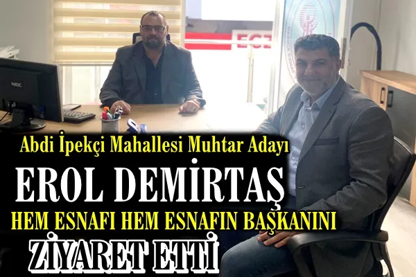 Abdi İpekçi Mahallesi Muhtar Adayı Demirtaş, Aşkın Çolak