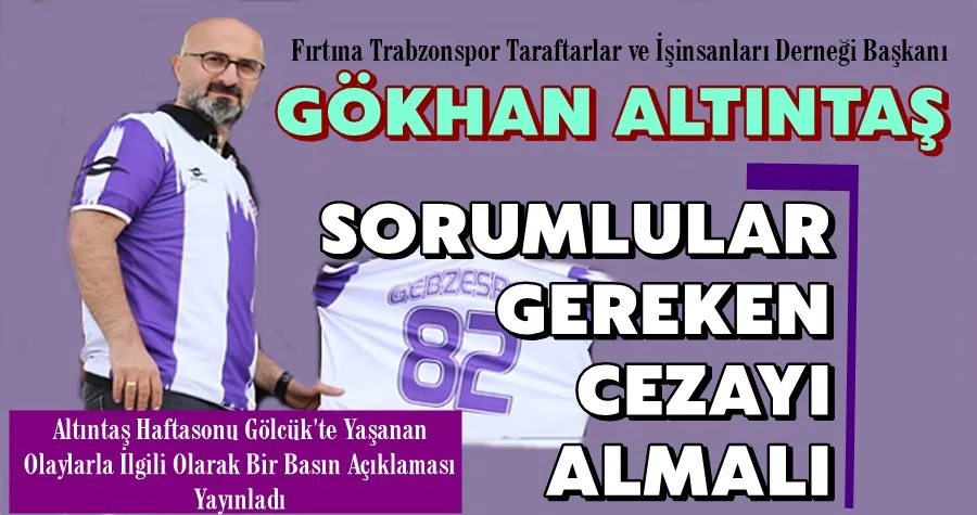 Altıntaş Açıklama Yaptı