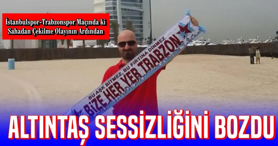 Altıntaş Sessizliğini Bozdu