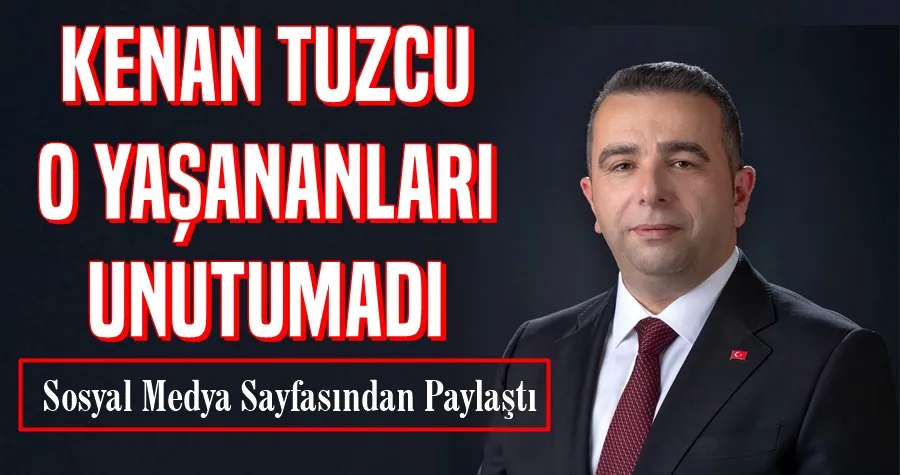 Kenan Tuzcu O Yaşananları Sosyal Medyadan Paylaştı