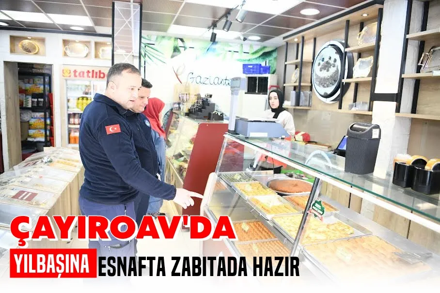 Çayırova Zabıtasından yılbaşı denetimi   