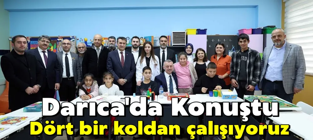 Büyükakın: Dört bir koldan çalışıyoruz