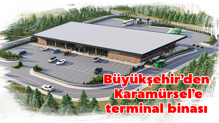 Büyükşehir’den Karamürsel’e terminal binası
