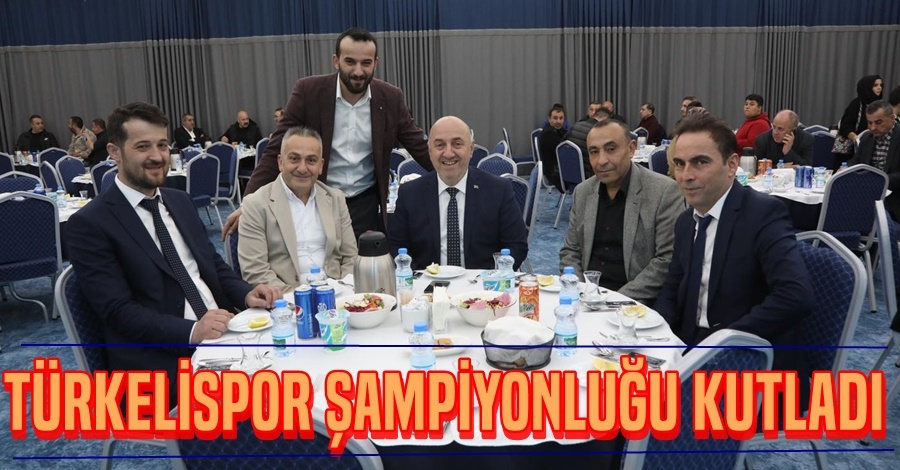 Türkelispor Şampiyonluğu Kutladı