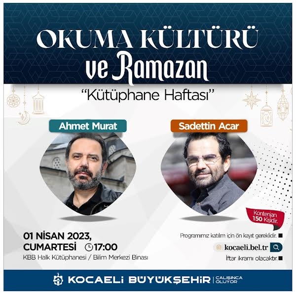 Okuma Kültürü ve Ramazan söyleşisi