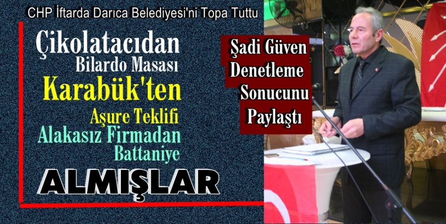 Şadi Güven Denetleme Sonucunu Paylaştı