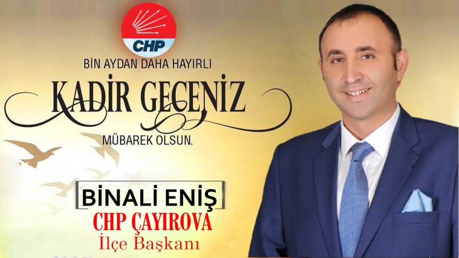 Başkan Eniş Kadir Gecesi