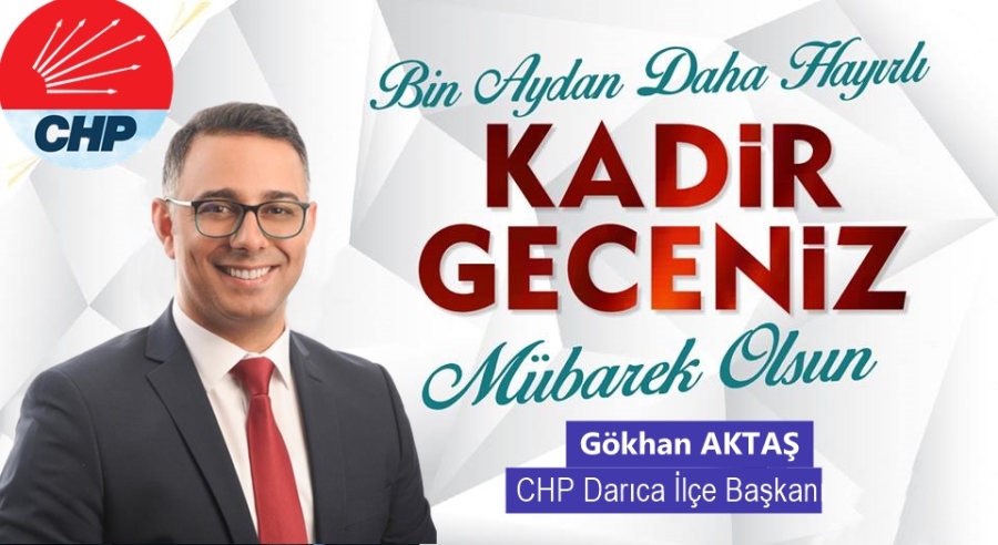 Başkan Aktaş Kadir Gcesini Tebrik Etti