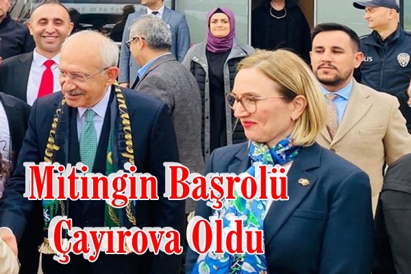 Mitingin Başrolü Çayırova Oldu