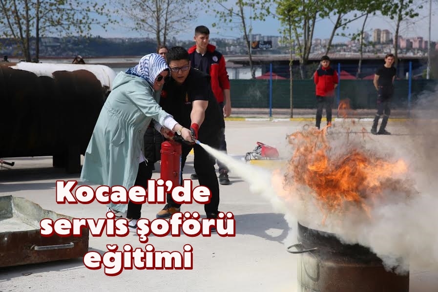 Kocaeli’de servis şoförü eğitimi