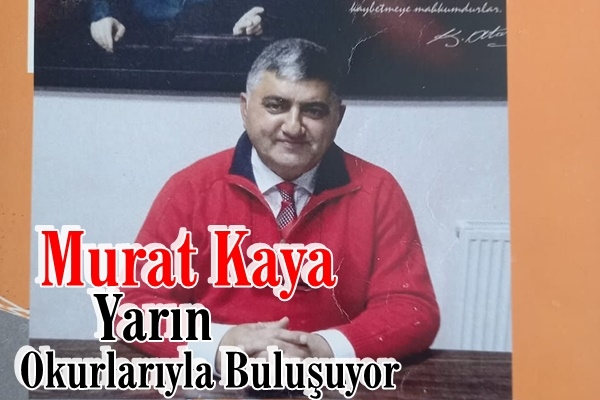 Murat Kaya Yarın Okurlarıyla Buluşuyor