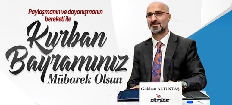 Başkan Altıntaş Kurban Bayramını Kutladı