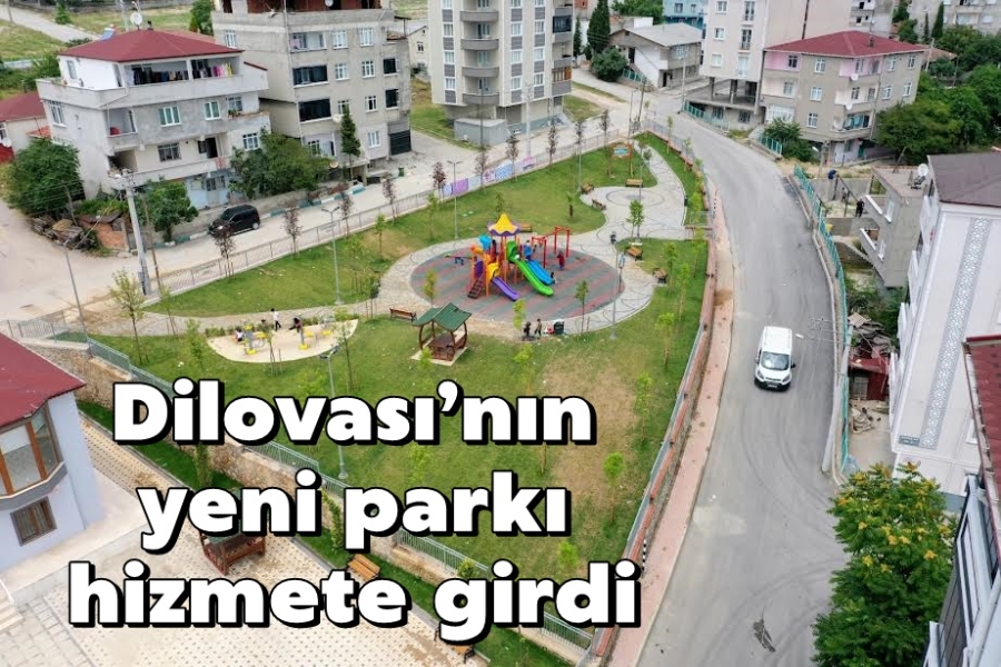 Dilovası’nın yeni parkı hizmete girdi