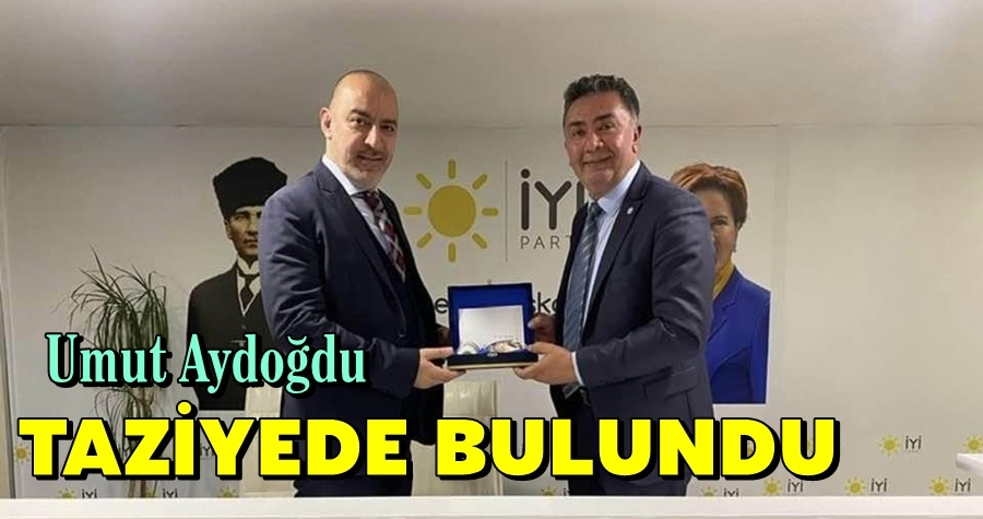 Umut Aydoğdu Taziyede Bulundu