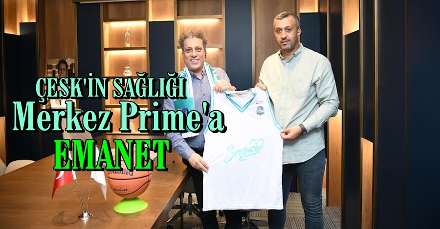 Basketbol takımının sağlık sponsoru Merkez Prime