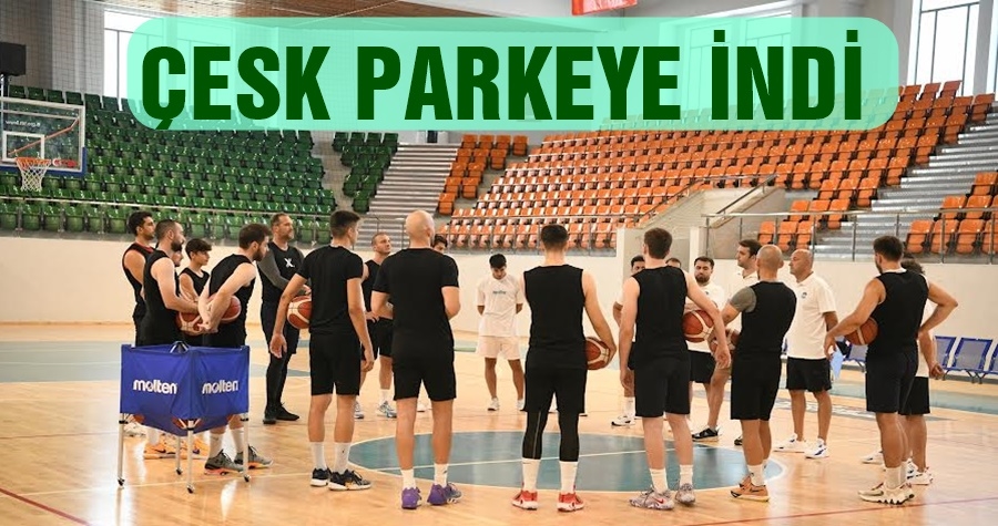 ÇESK PARKEYE İNDİ