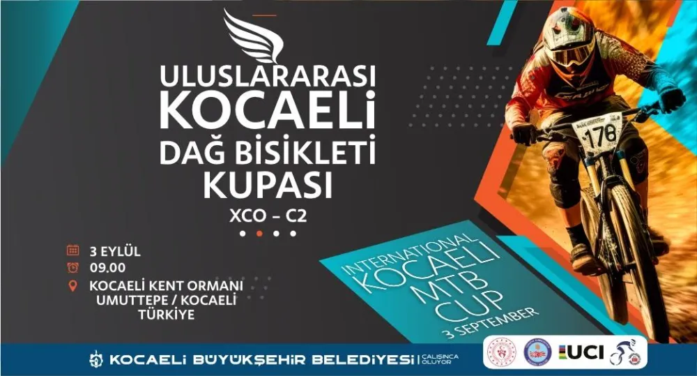 Kocaeli’de Uluslararası Dağ Bisikleti Kupası heyecanı