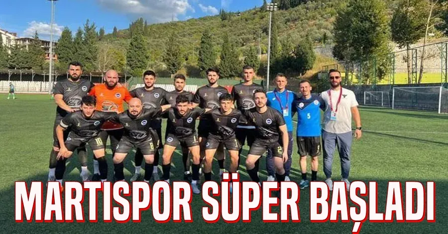 Martıspor Süper Başladı