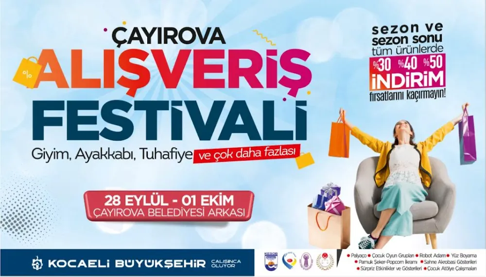  Alışveriş Festivali bu kez Çayırova’da