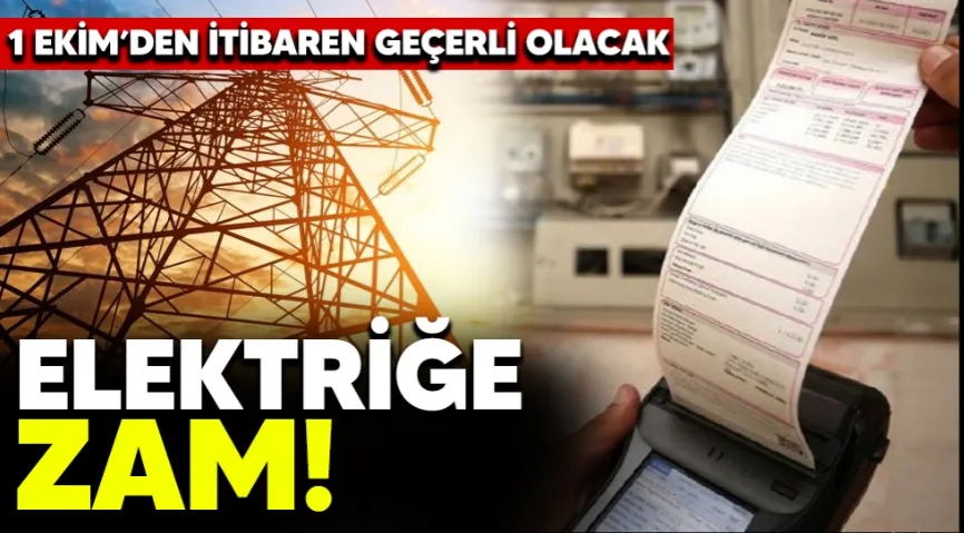 Sanayi ve ticarethane abonelerinin kullandığı elektriğe zam yapıldı