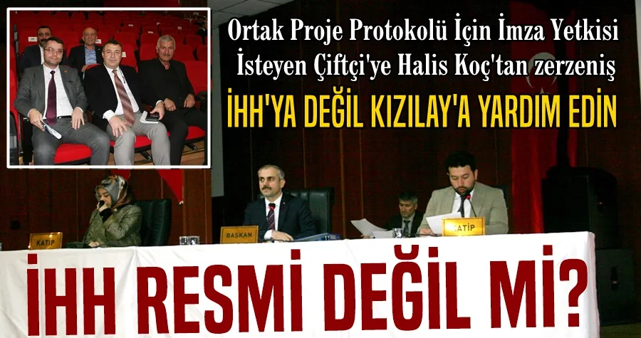 İHH Resmi Değil mi?