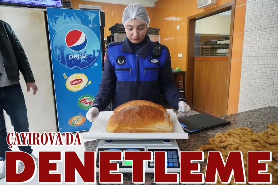 Zabıtadan fırınlarda denetim