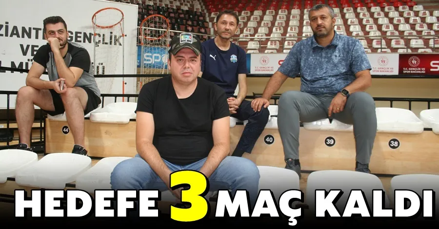 Hedefe 3 Maç Kaldı