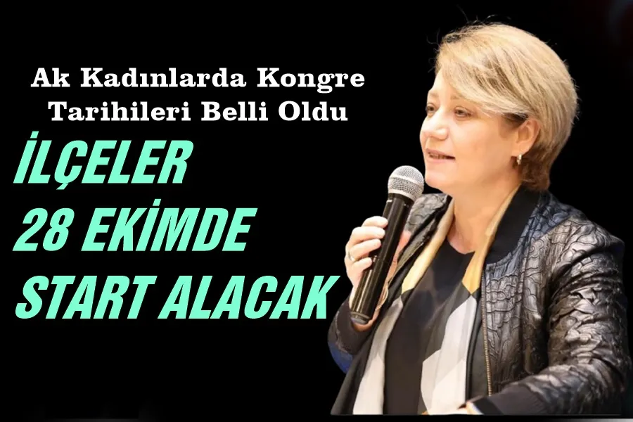 Ak Kadınlarda Kongre Tarihi Belirlendi