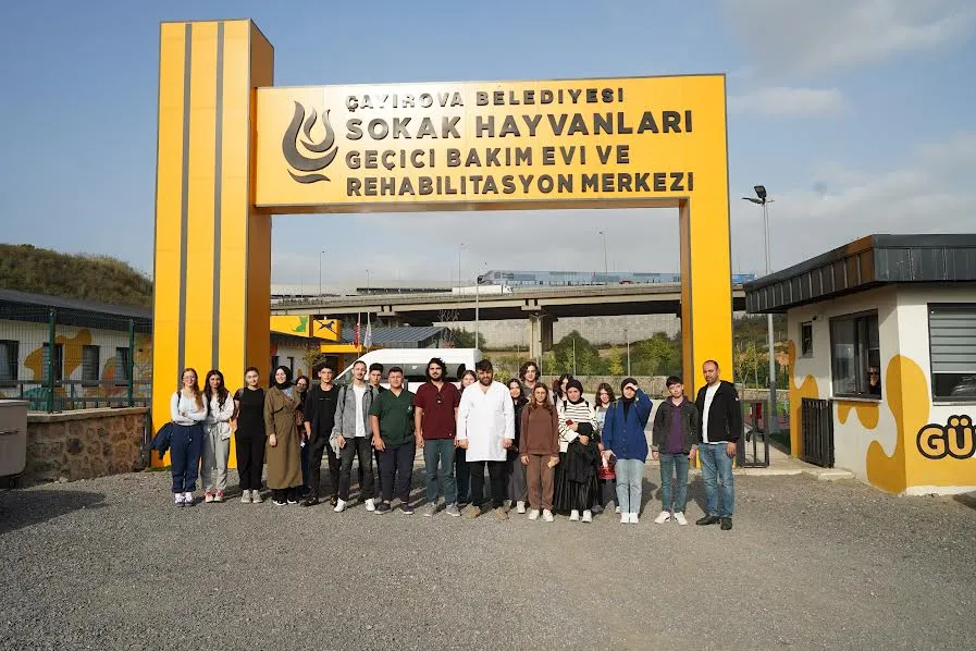 Gençlik Merkezi öğrencileri, Sokak Hayvanları Bakım Evi’ni gezdi