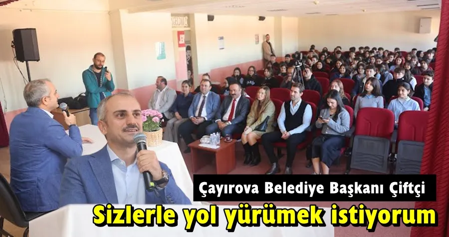 Çiftçi, Kariyer Günleri’nde gençlerle buluştu