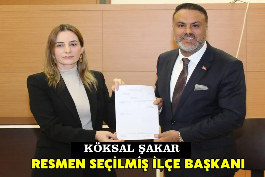 Şakar Resmen İlçe Başkanı