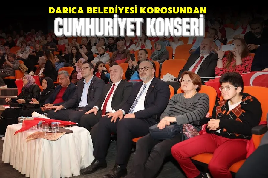 Darıca’da Cumhuriyet Konseri düzenlendi